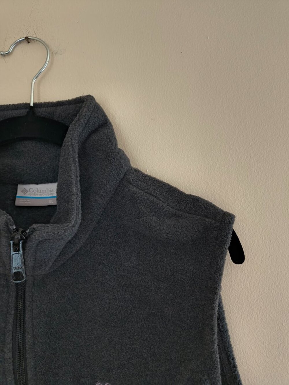 Columbia Grey Fleece Vest